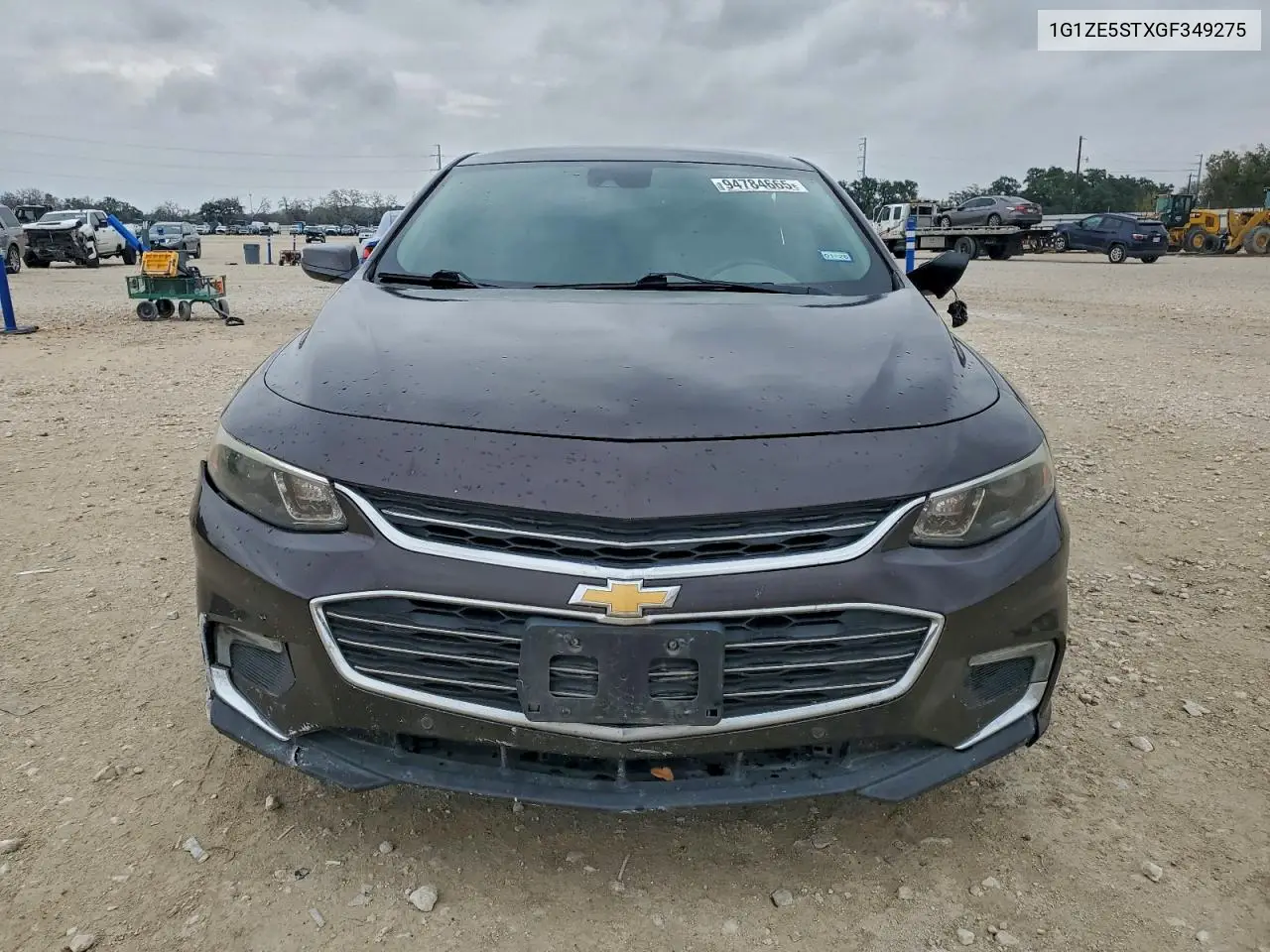 1G1ZE5STXGF349275 2016 Chevrolet Malibu Lt