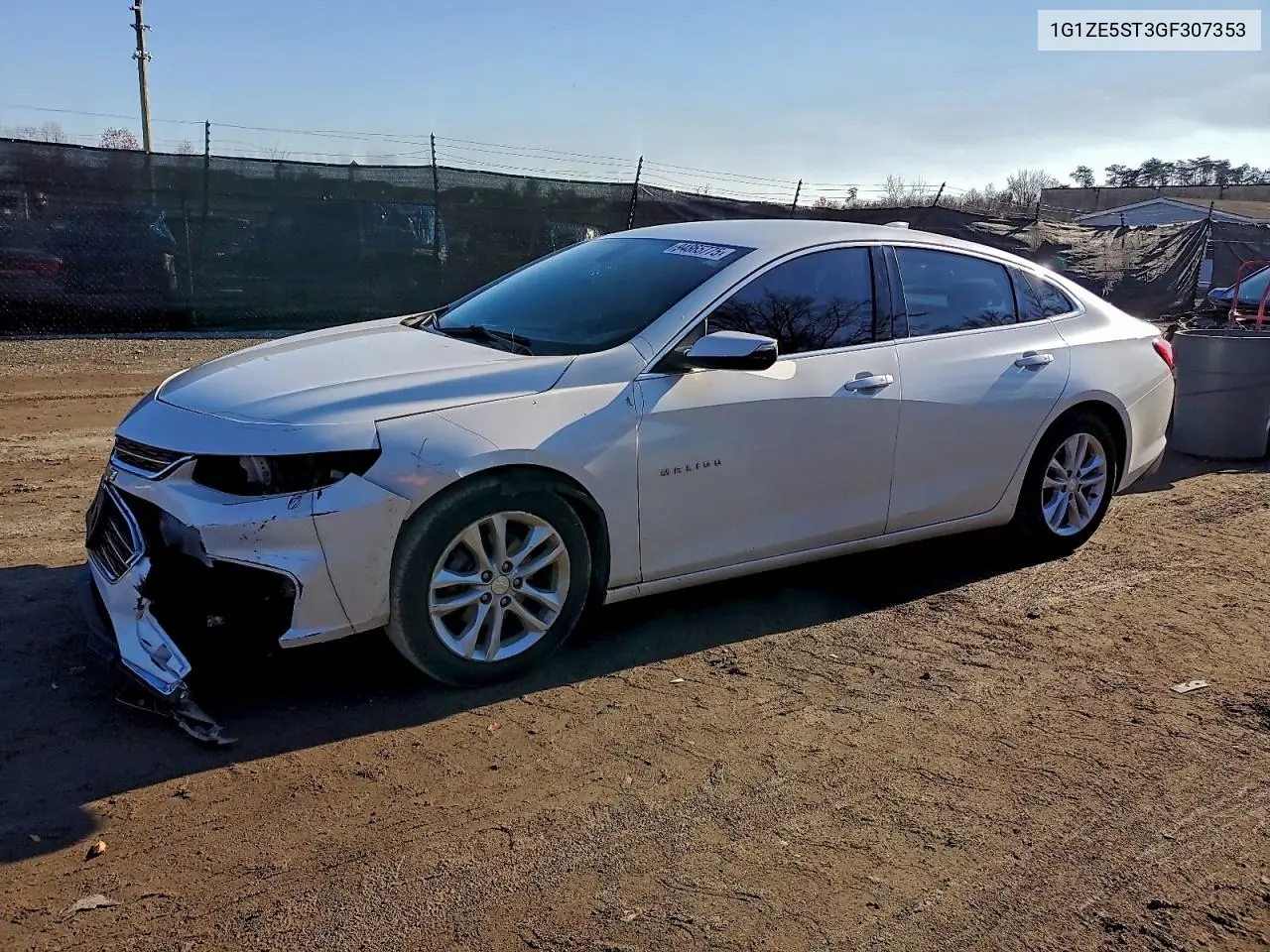 1G1ZE5ST3GF307353 2016 Chevrolet Malibu Lt