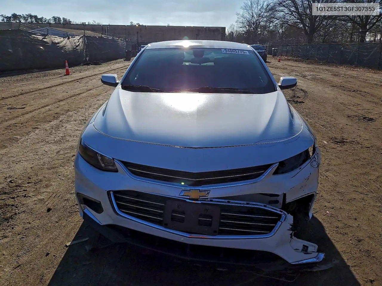 1G1ZE5ST3GF307353 2016 Chevrolet Malibu Lt