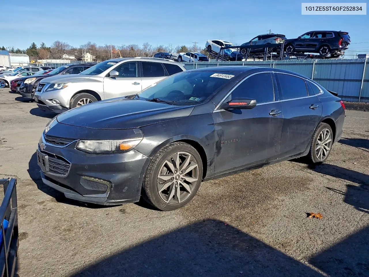 1G1ZE5ST6GF252834 2016 Chevrolet Malibu Lt