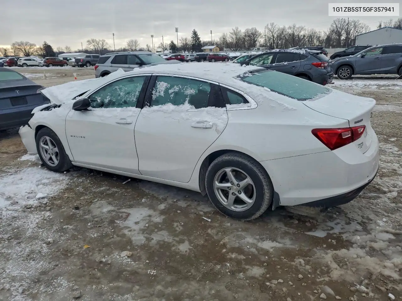 1G1ZB5ST5GF357941 2016 Chevrolet Malibu Ls