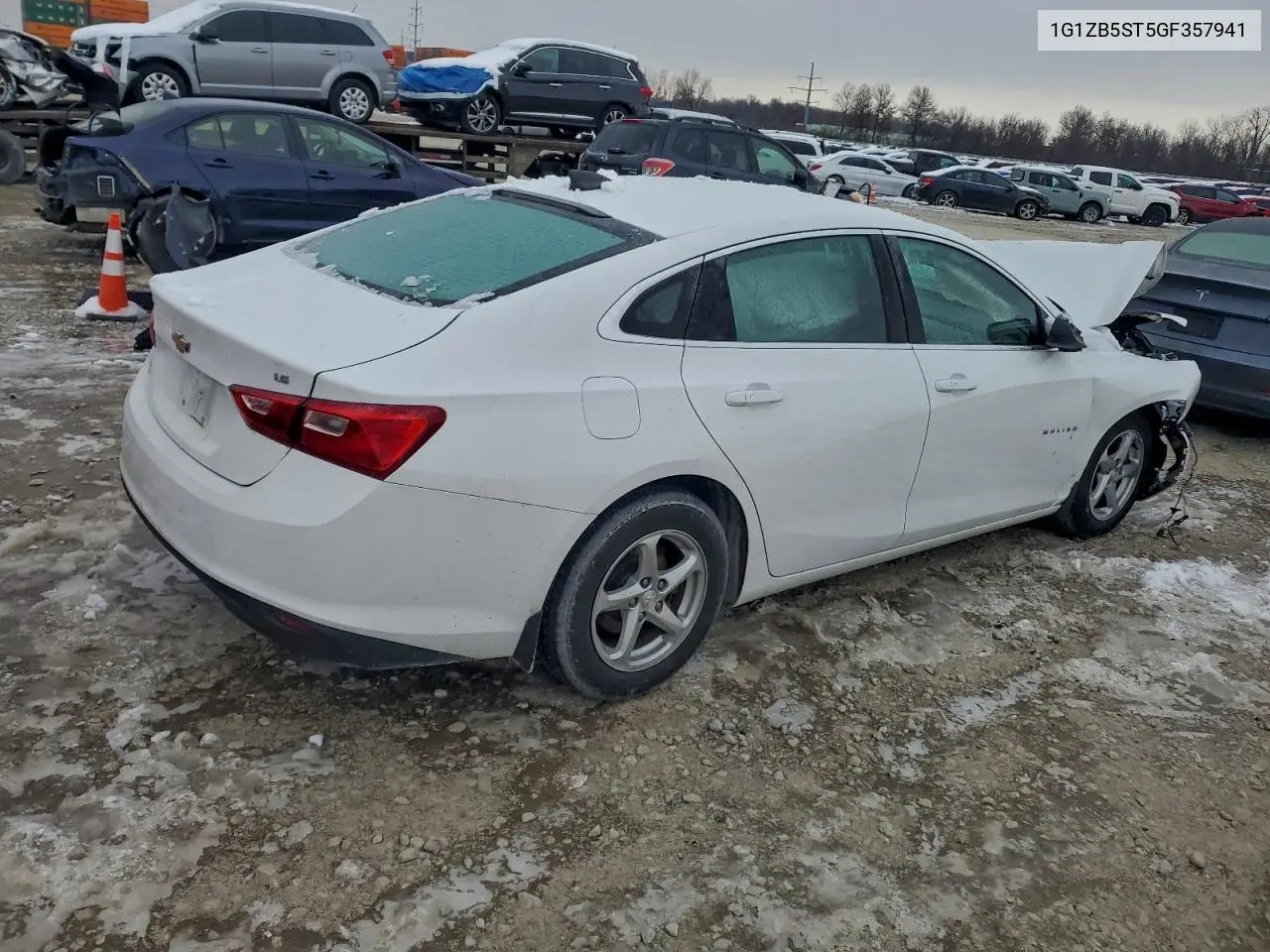 1G1ZB5ST5GF357941 2016 Chevrolet Malibu Ls