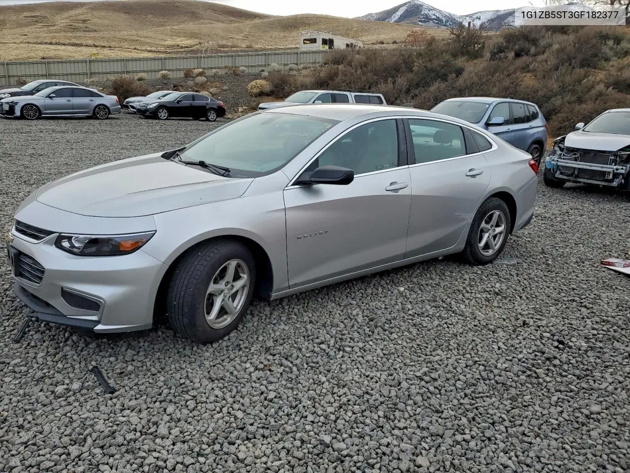 1G1ZB5ST3GF182377 2016 Chevrolet Malibu Ls