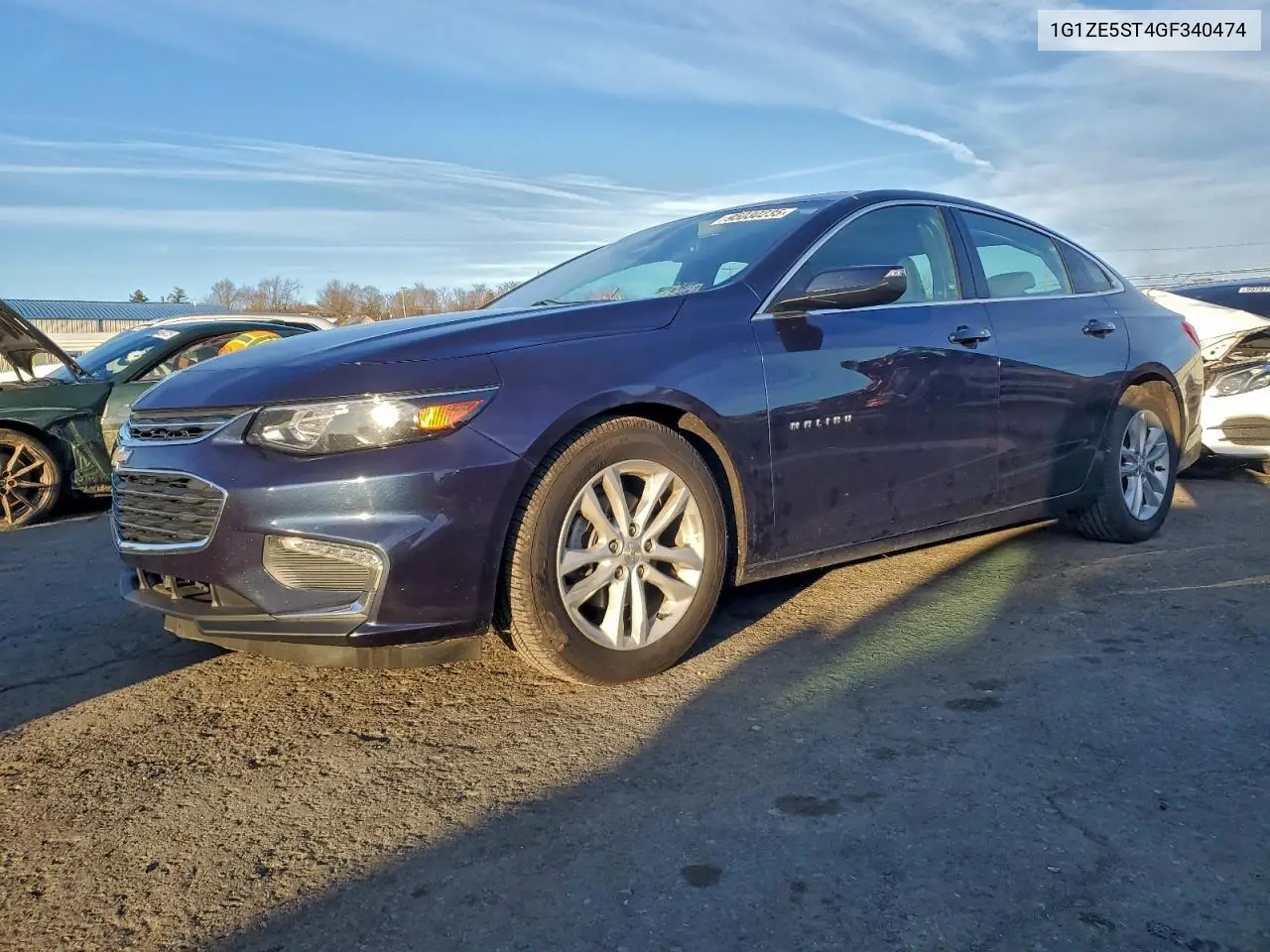 1G1ZE5ST4GF340474 2016 Chevrolet Malibu Lt