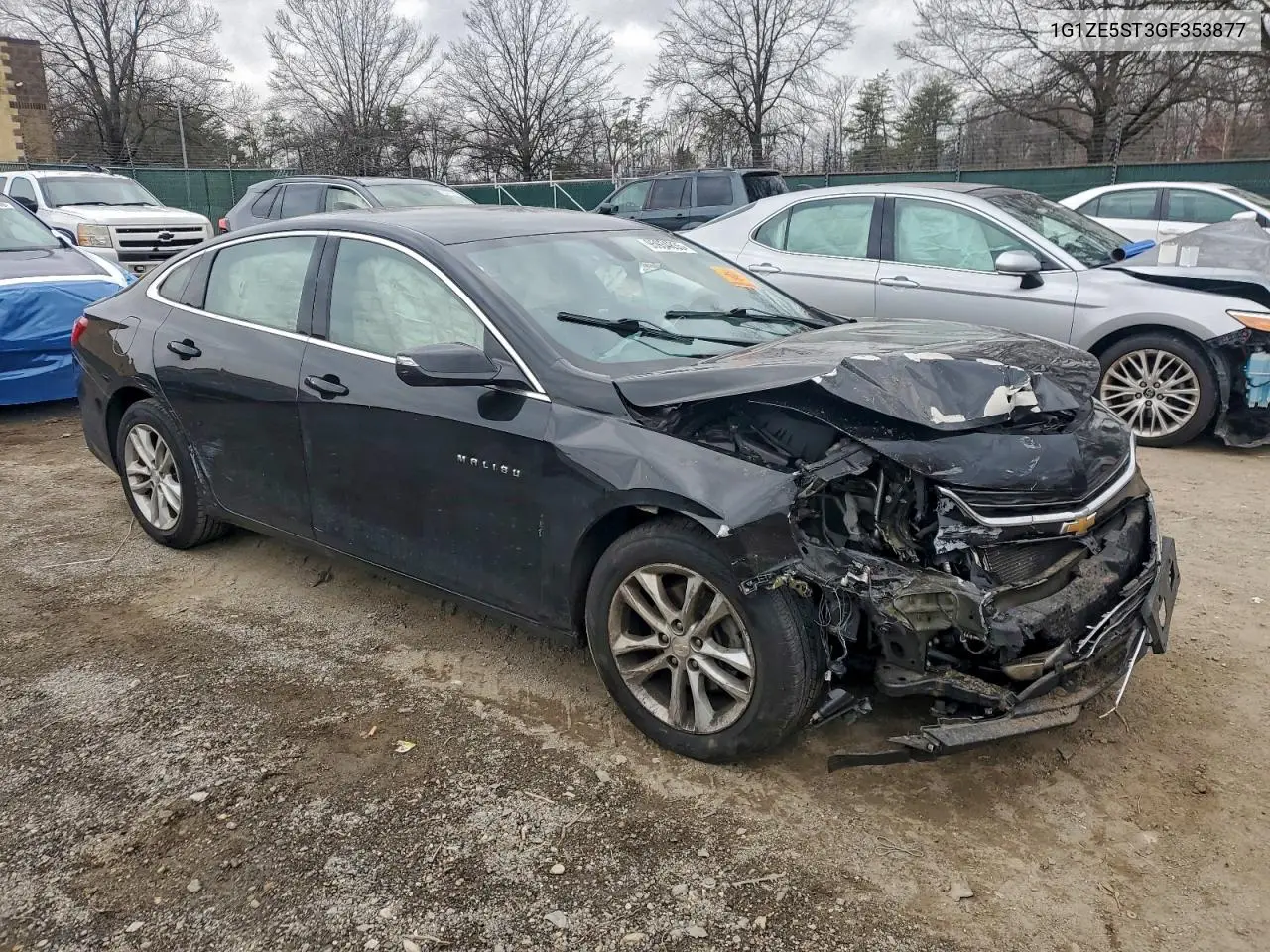 1G1ZE5ST3GF353877 2016 Chevrolet Malibu Lt