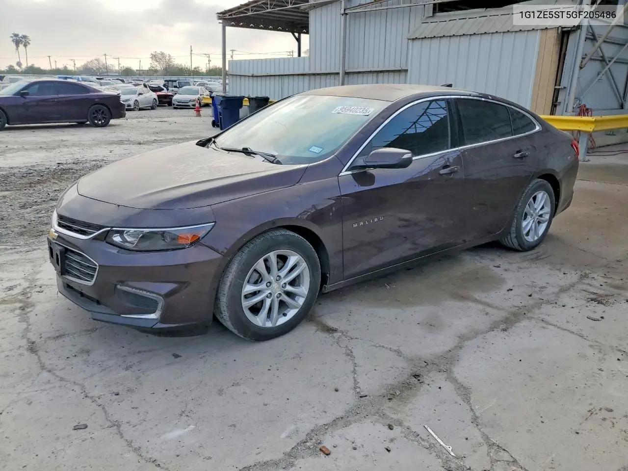 1G1ZE5ST5GF205486 2016 Chevrolet Malibu Lt