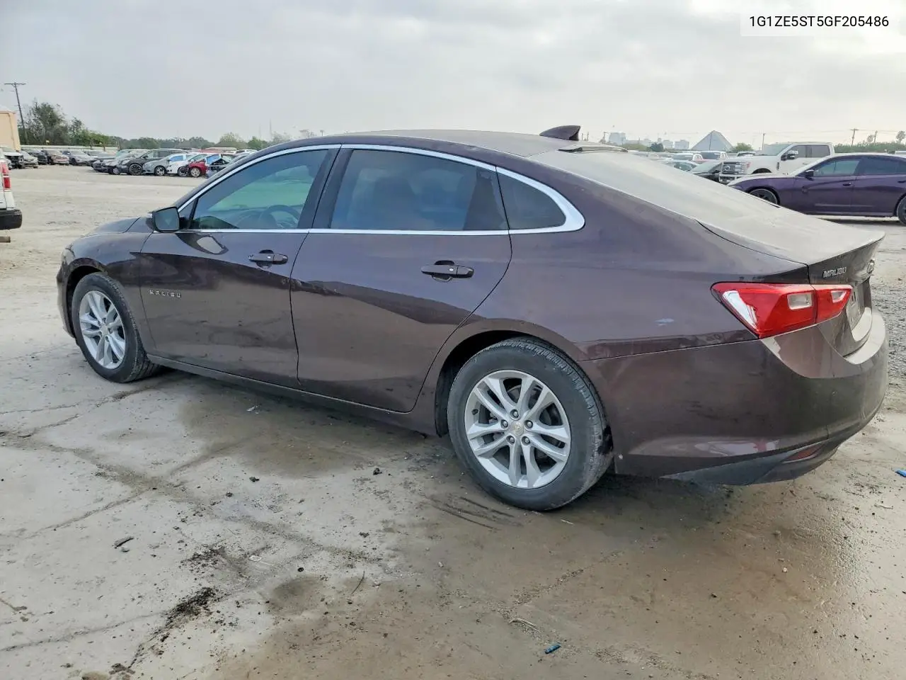 1G1ZE5ST5GF205486 2016 Chevrolet Malibu Lt