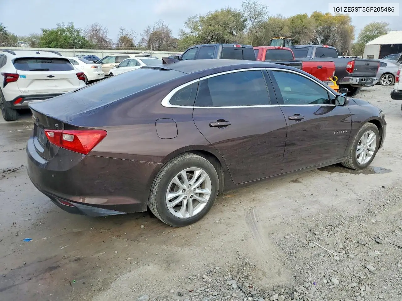 1G1ZE5ST5GF205486 2016 Chevrolet Malibu Lt