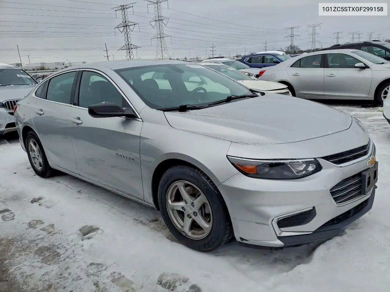 1G1ZC5STXGF299158 2016 Chevrolet Malibu Ls