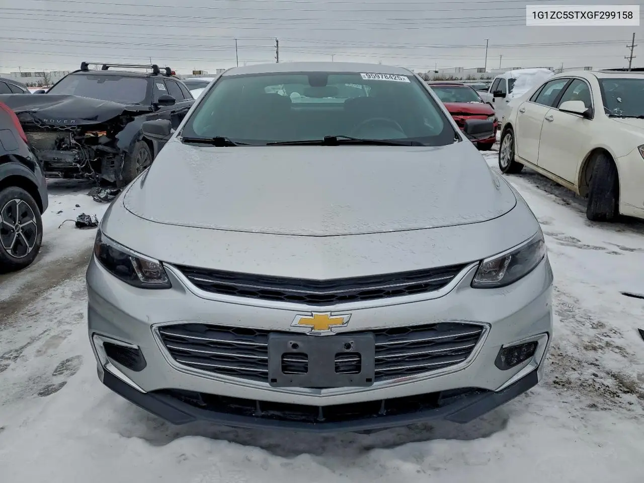 1G1ZC5STXGF299158 2016 Chevrolet Malibu Ls