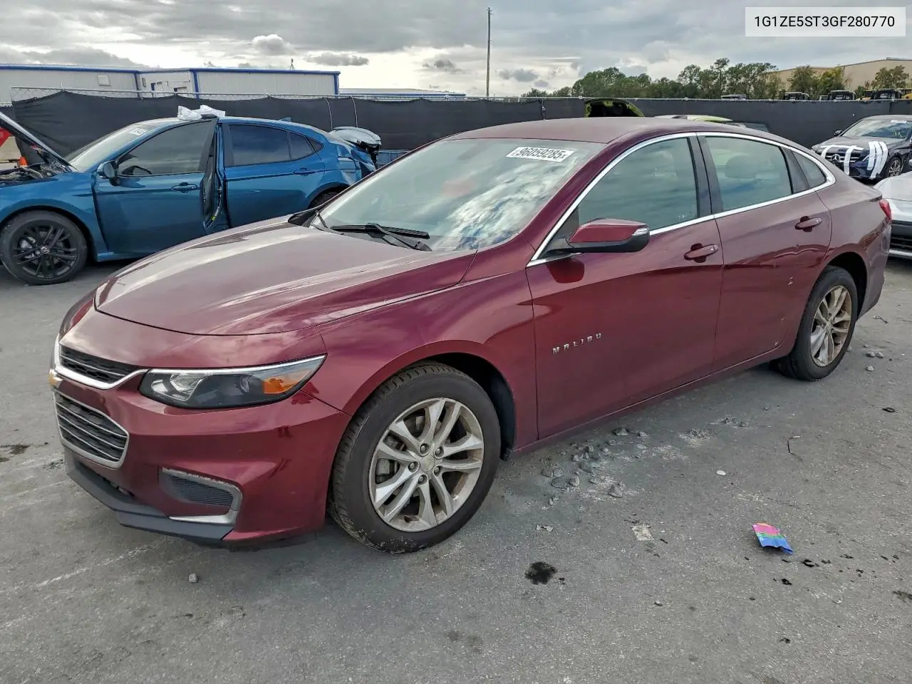 1G1ZE5ST3GF280770 2016 Chevrolet Malibu Lt
