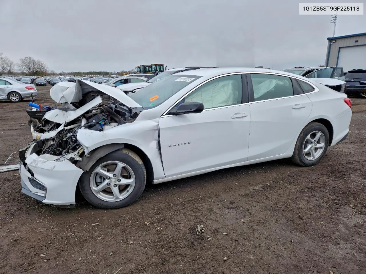 1G1ZB5ST9GF225118 2016 Chevrolet Malibu Ls
