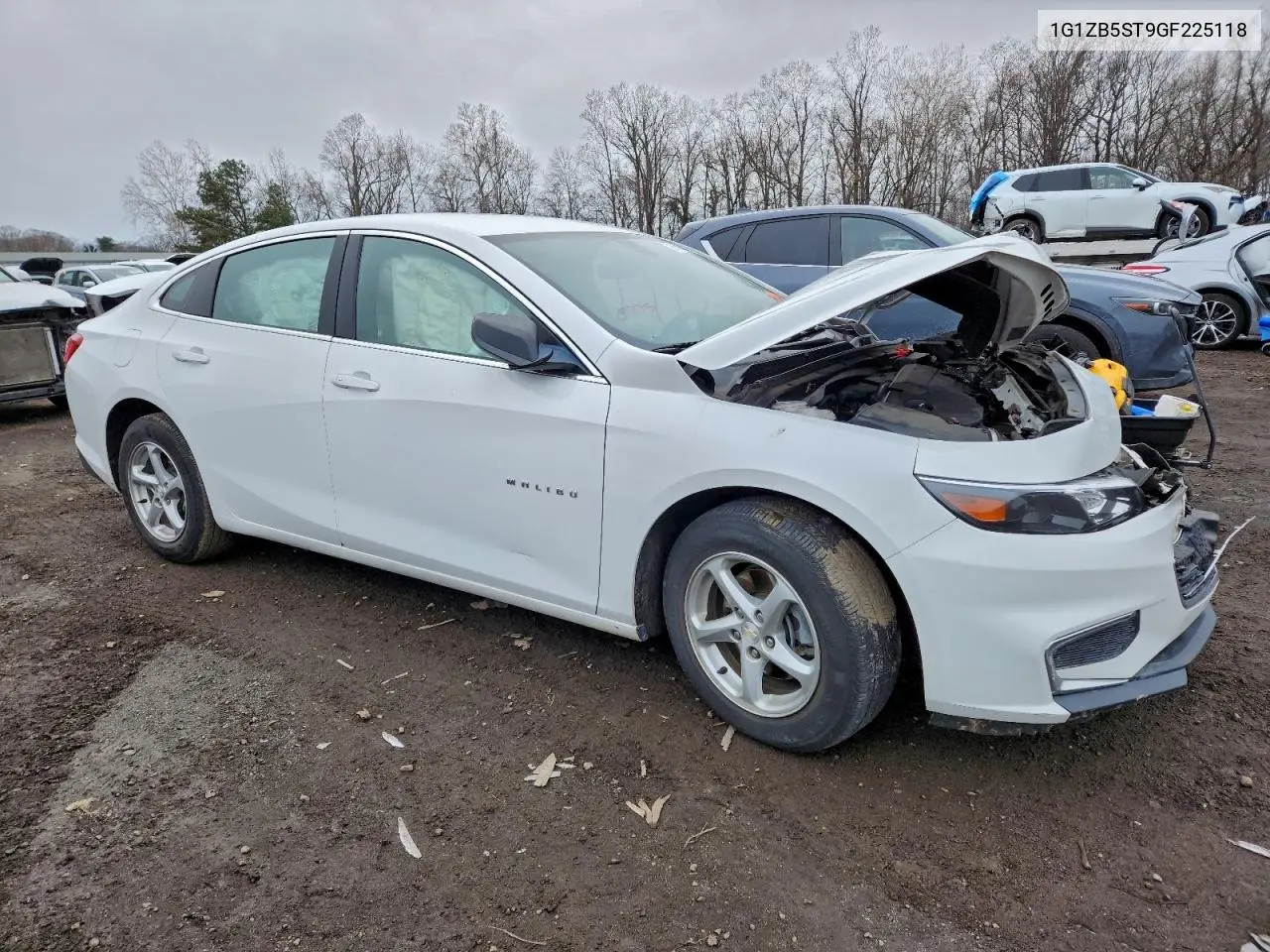 1G1ZB5ST9GF225118 2016 Chevrolet Malibu Ls