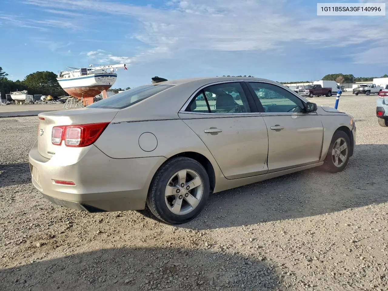 1G11B5SA3GF140996 2016 Chevrolet Malibu Limited Ls