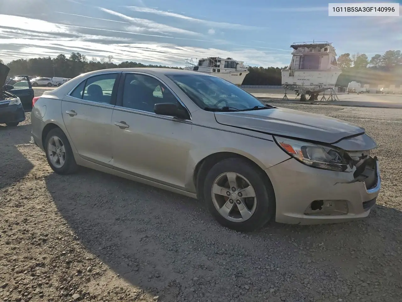 1G11B5SA3GF140996 2016 Chevrolet Malibu Limited Ls