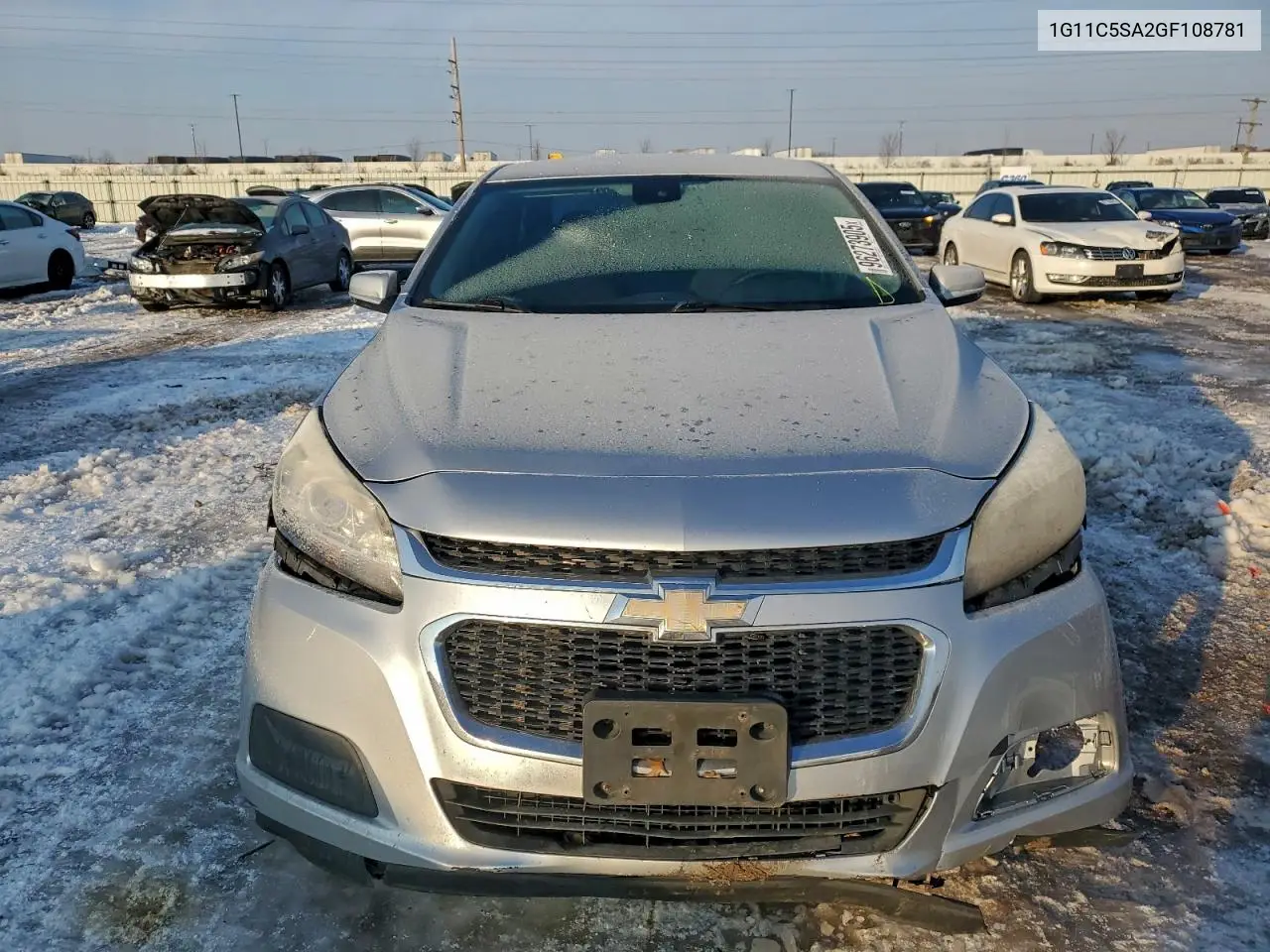 1G11C5SA2GF108781 2016 Chevrolet Malibu Limited Lt