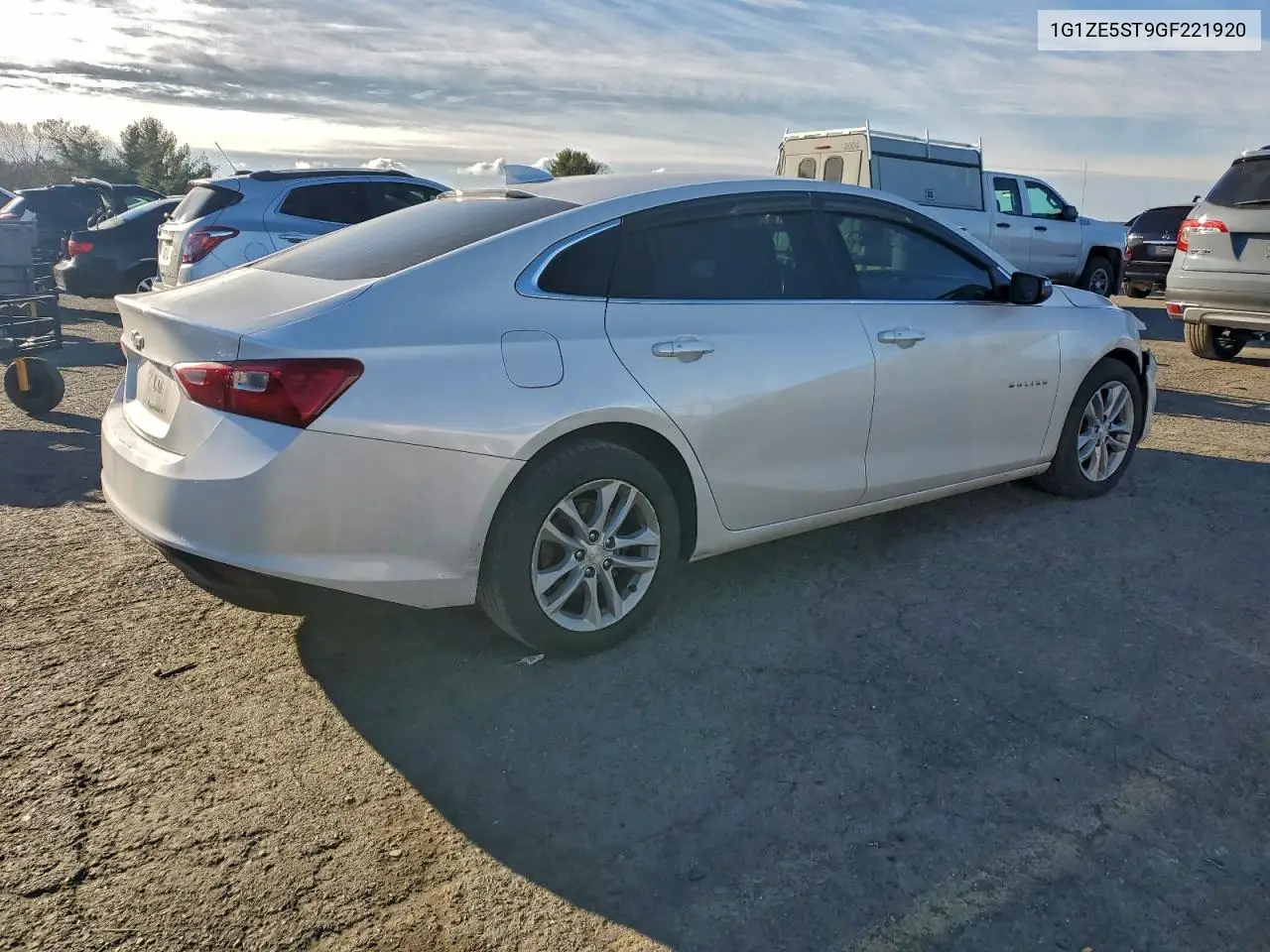 1G1ZE5ST9GF221920 2016 Chevrolet Malibu Lt