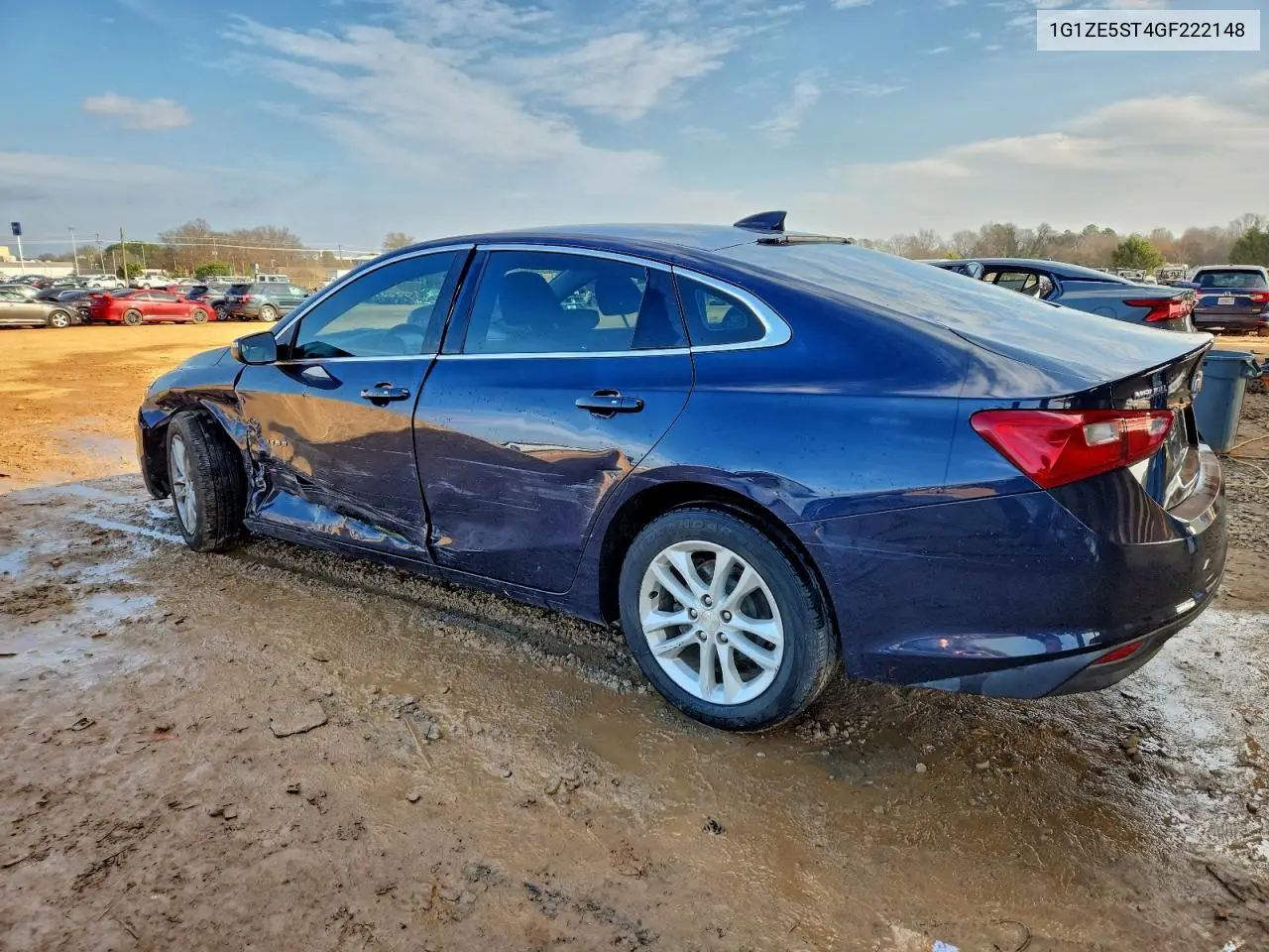 1G1ZE5ST4GF222148 2016 Chevrolet Malibu Lt