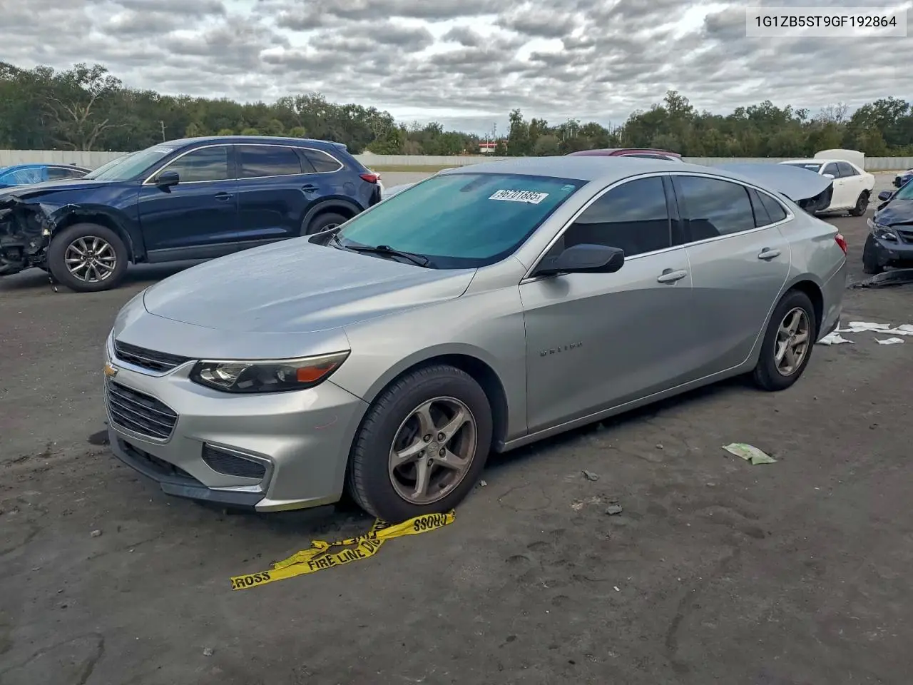 1G1ZB5ST9GF192864 2016 Chevrolet Malibu Ls