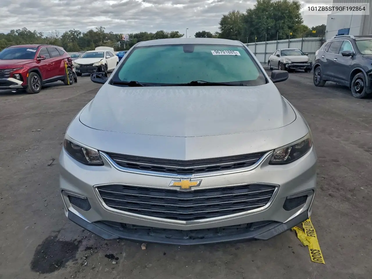 1G1ZB5ST9GF192864 2016 Chevrolet Malibu Ls