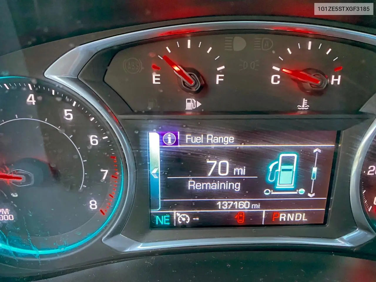 1G1ZE5STXGF3185 2016 Chevrolet Malibu Lt