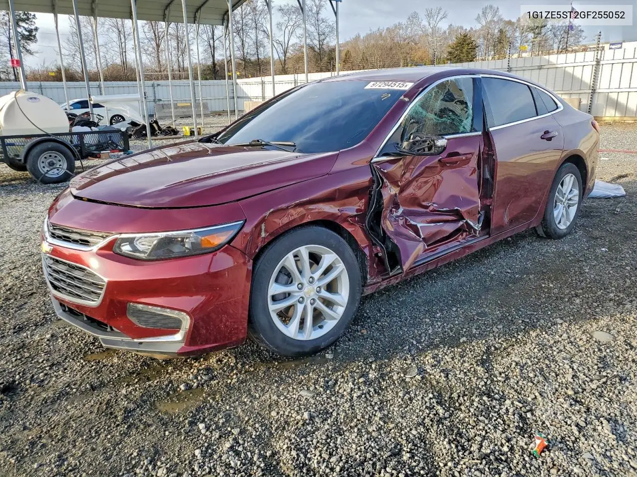 1G1ZE5ST2GF255052 2016 Chevrolet Malibu Lt