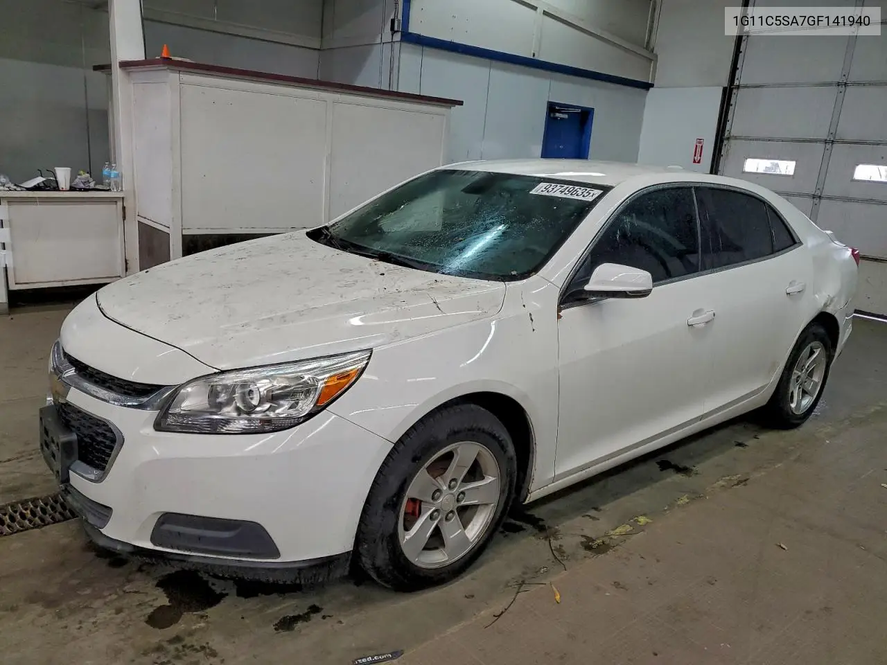 1G11C5SA7GF141940 2016 Chevrolet Malibu Limited Lt