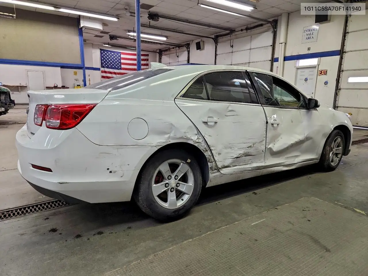 1G11C5SA7GF141940 2016 Chevrolet Malibu Limited Lt