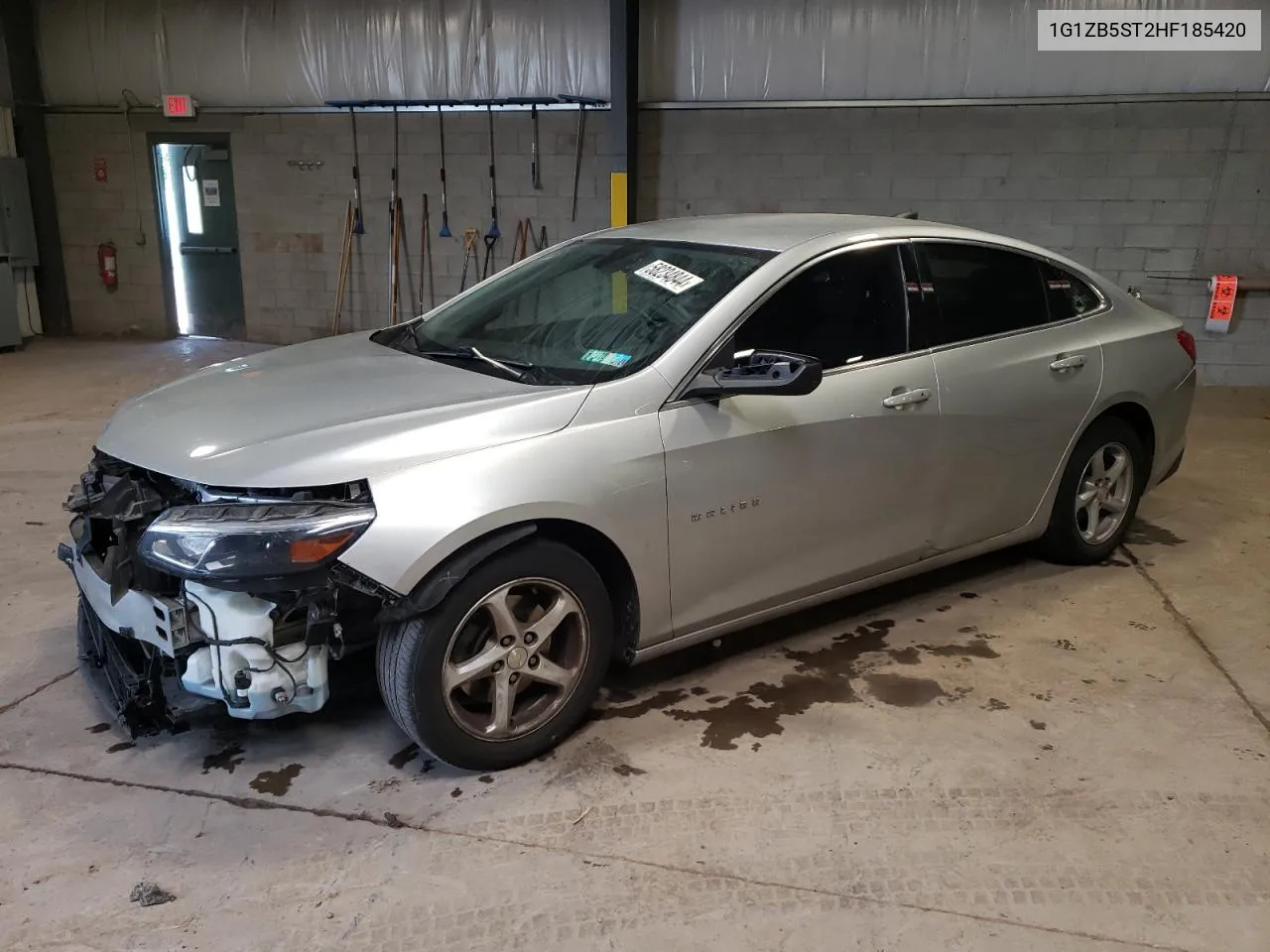 2017 Chevrolet Malibu Ls VIN: 1G1ZB5ST2HF185420 Lot: 58234844