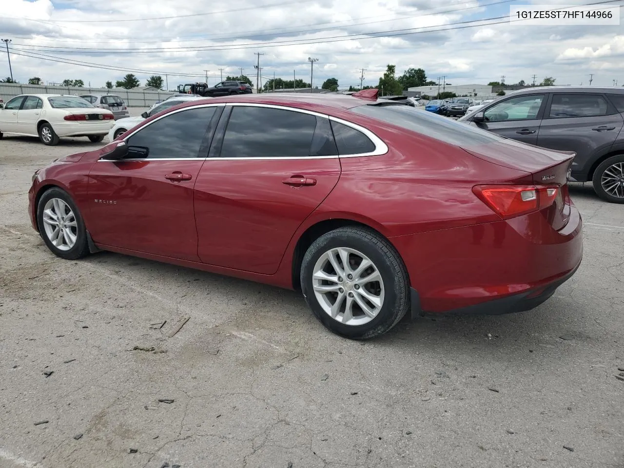 1G1ZE5ST7HF144966 2017 Chevrolet Malibu Lt