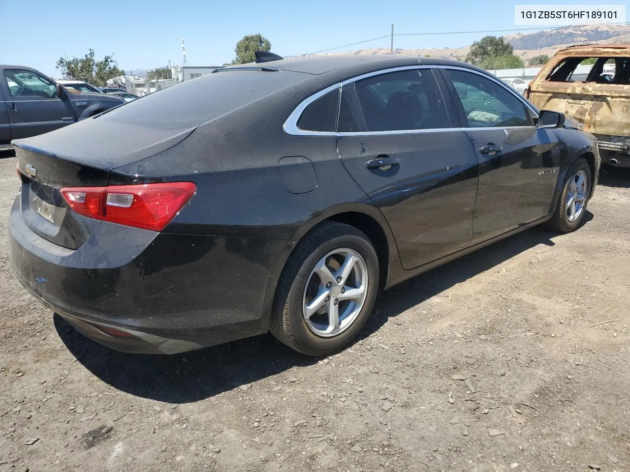 2017 Chevrolet Malibu Ls VIN: 1G1ZB5ST6HF189101 Lot: 63927804