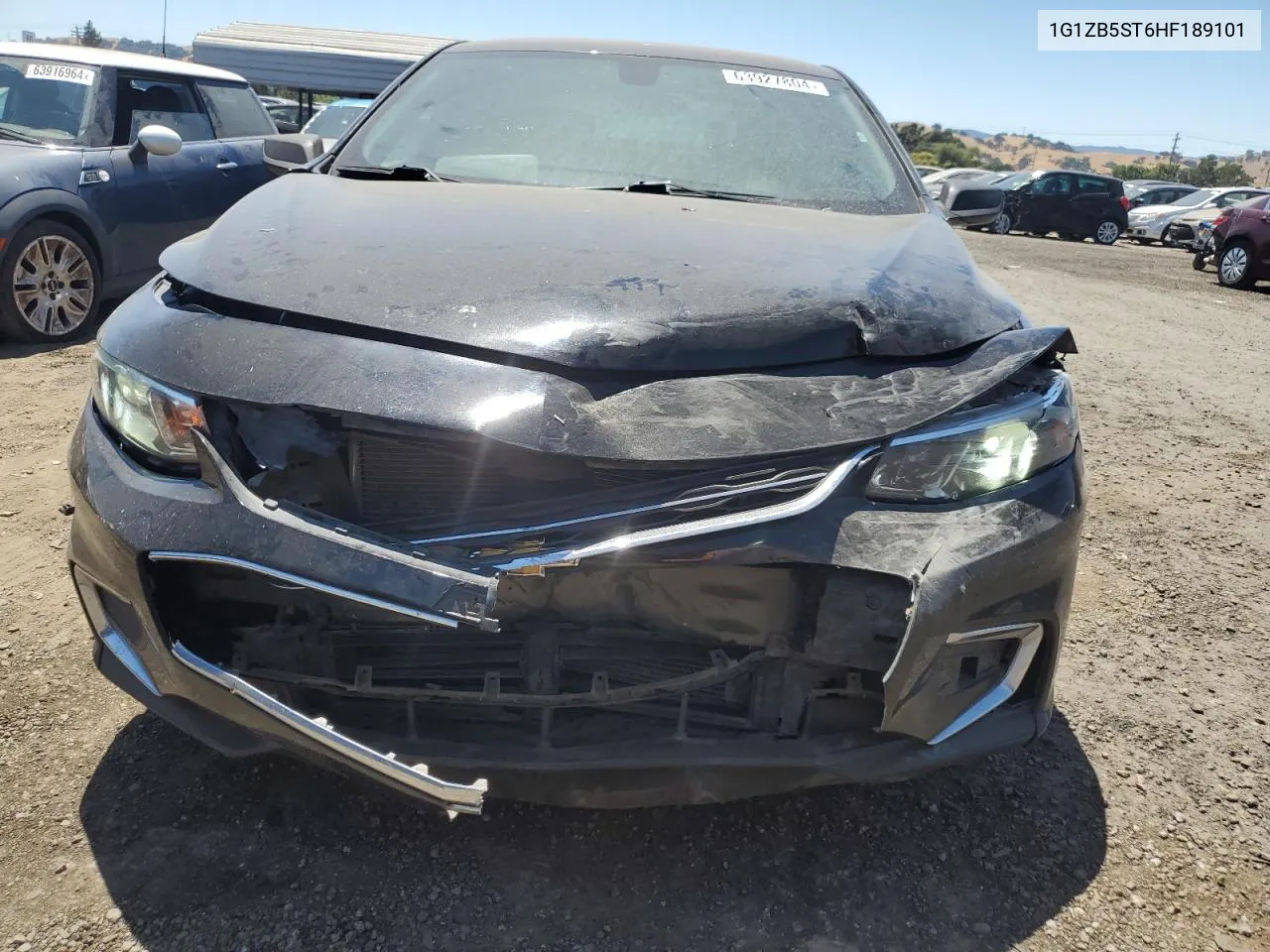 2017 Chevrolet Malibu Ls VIN: 1G1ZB5ST6HF189101 Lot: 63927804