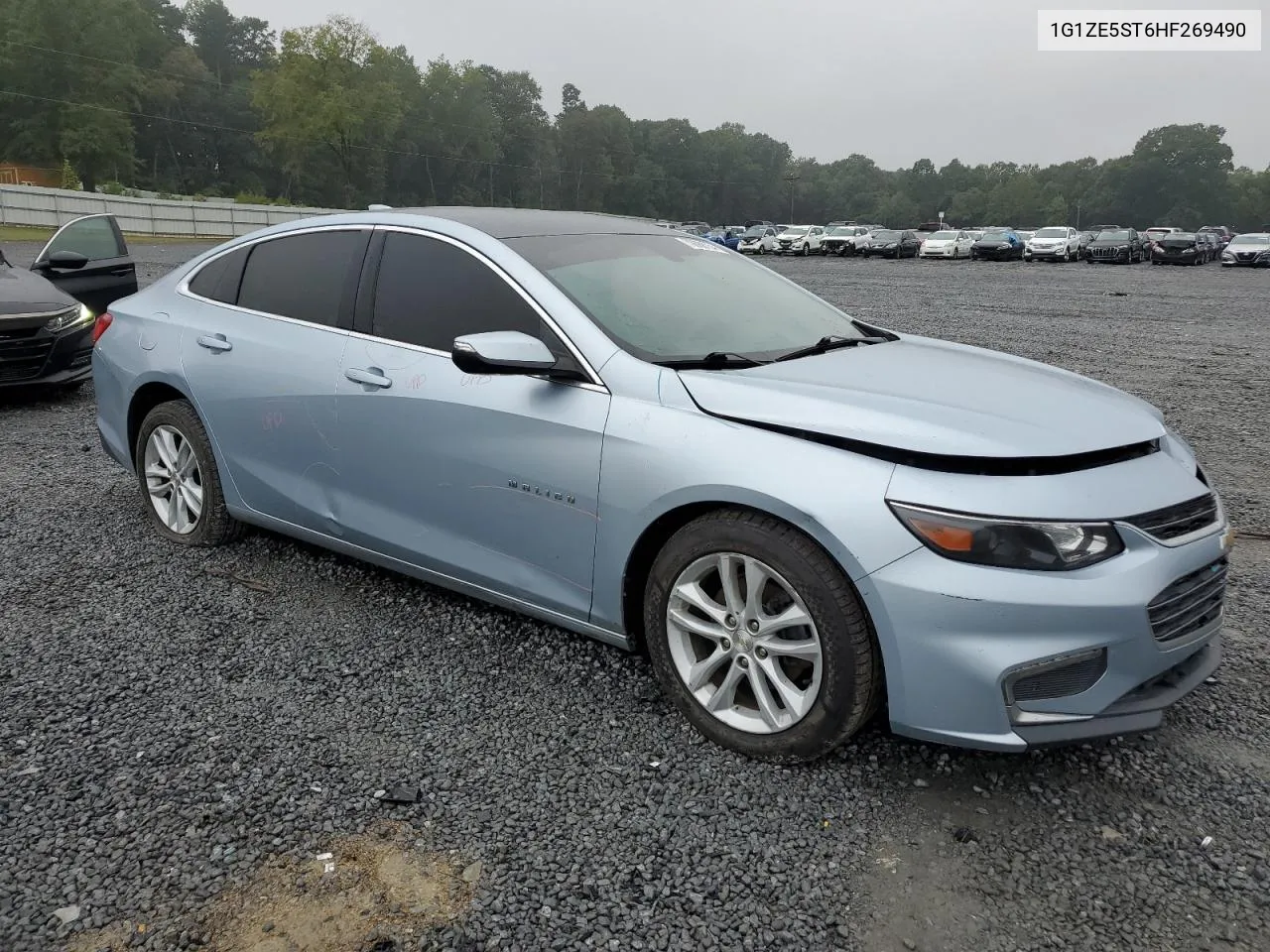 1G1ZE5ST6HF269490 2017 Chevrolet Malibu Lt