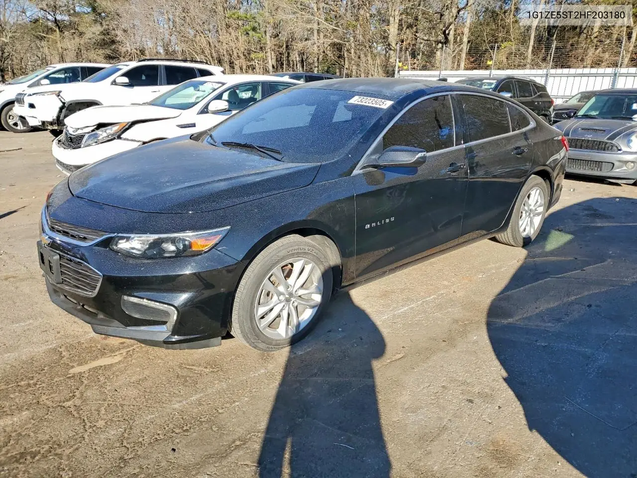 1G1ZE5ST2HF203180 2017 Chevrolet Malibu Lt