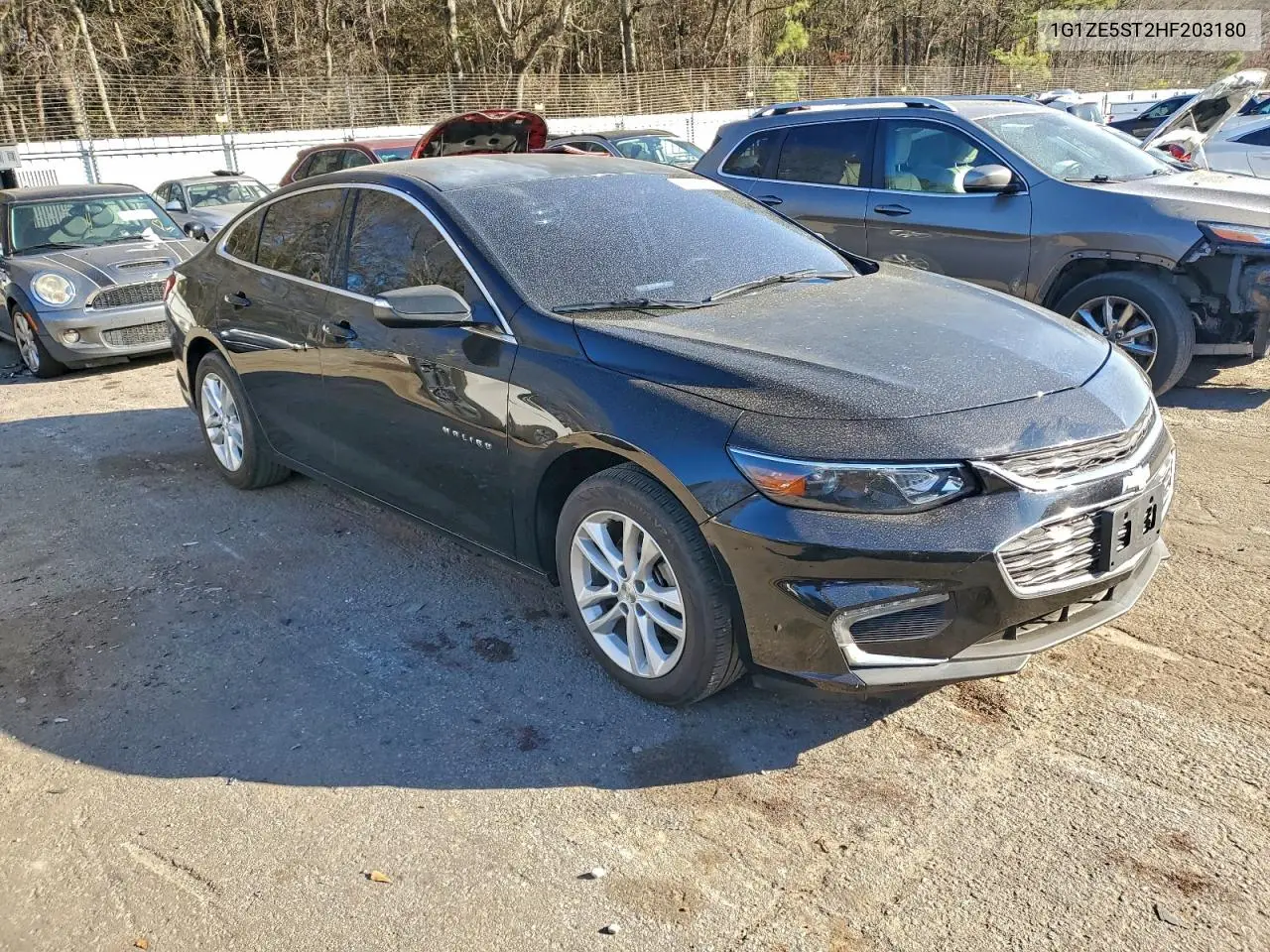 1G1ZE5ST2HF203180 2017 Chevrolet Malibu Lt