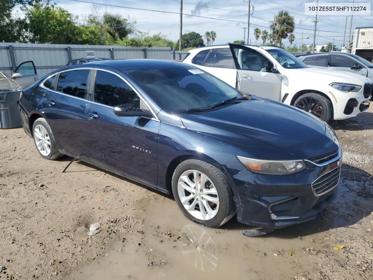 2017 Chevrolet Malibu Lt VIN: 1G1ZE5ST5HF112274 Lot: 73335224