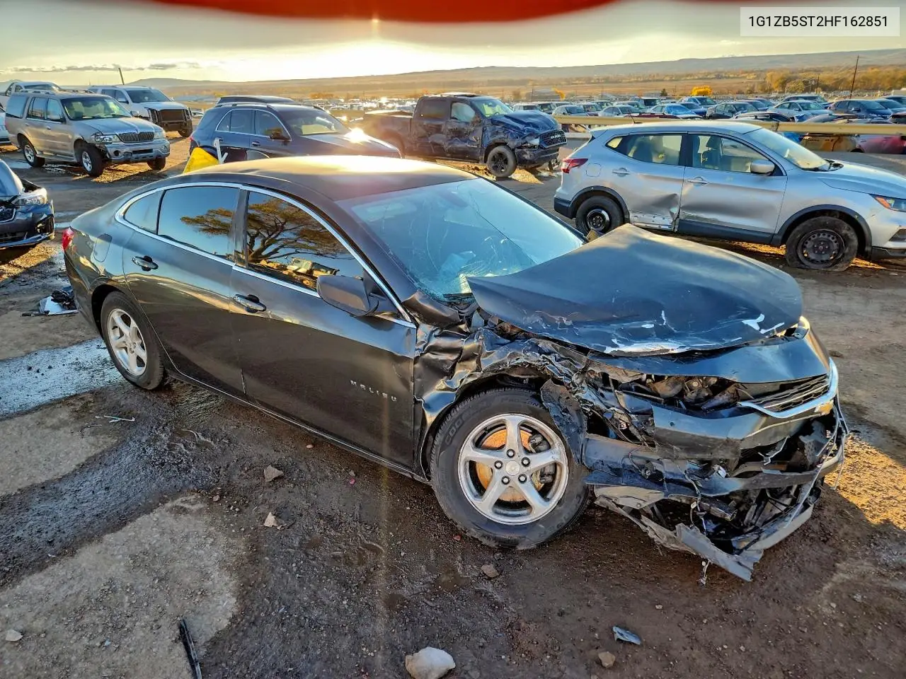 1G1ZB5ST2HF162851 2017 Chevrolet Malibu Ls