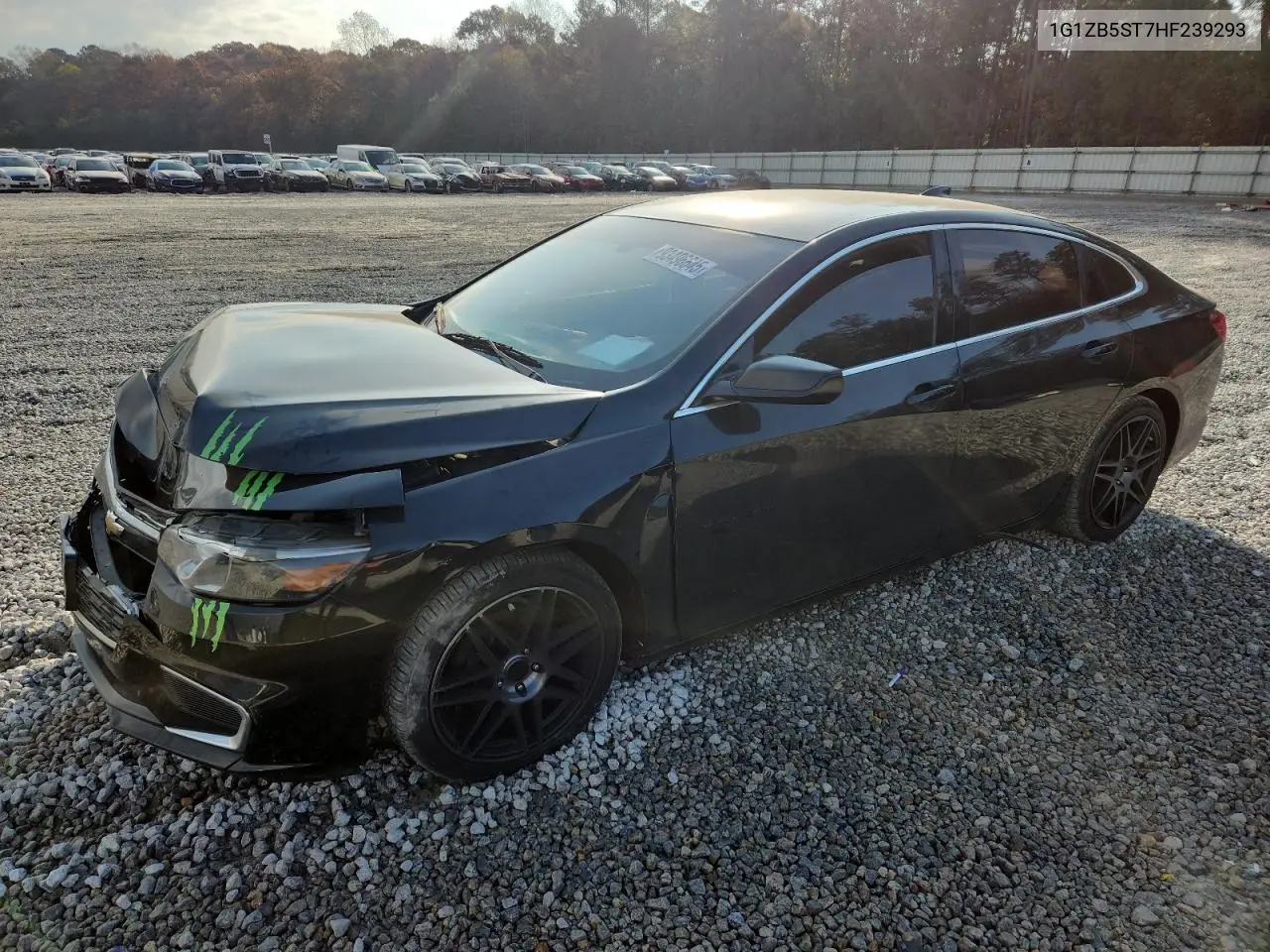 1G1ZB5ST7HF239293 2017 Chevrolet Malibu Ls