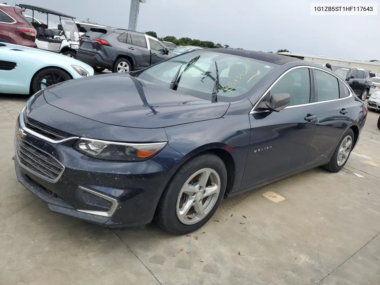 1G1ZB5ST1HF117643 2017 Chevrolet Malibu Ls