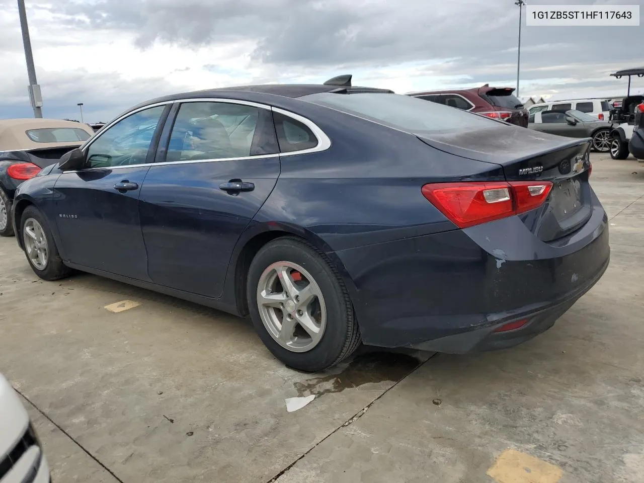 1G1ZB5ST1HF117643 2017 Chevrolet Malibu Ls