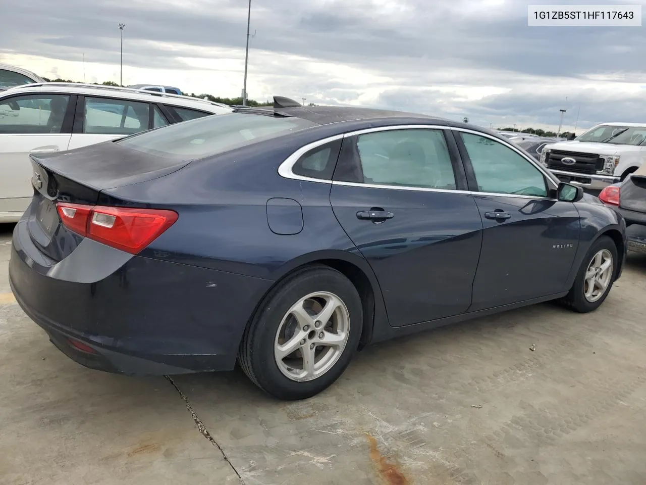 1G1ZB5ST1HF117643 2017 Chevrolet Malibu Ls