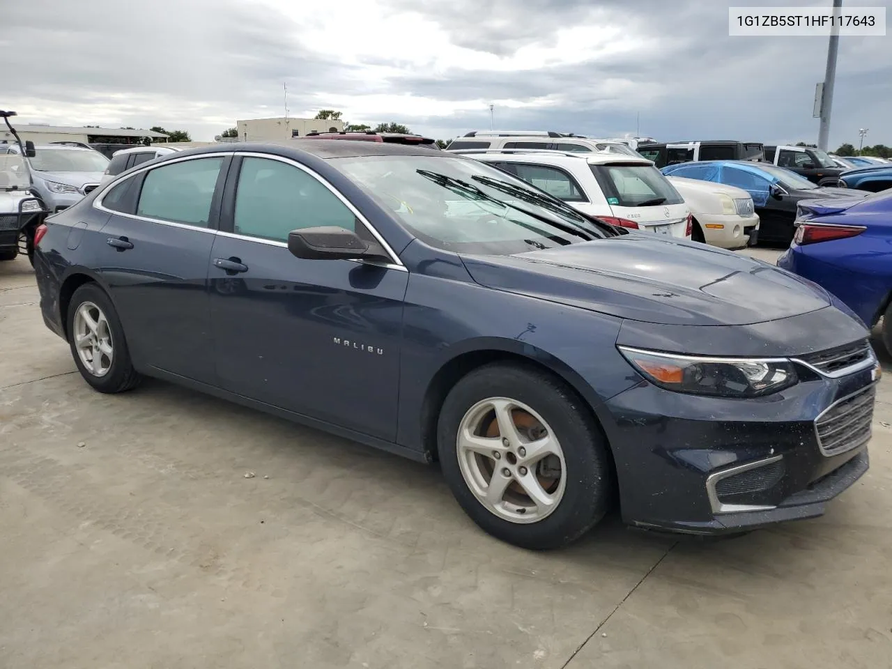 1G1ZB5ST1HF117643 2017 Chevrolet Malibu Ls