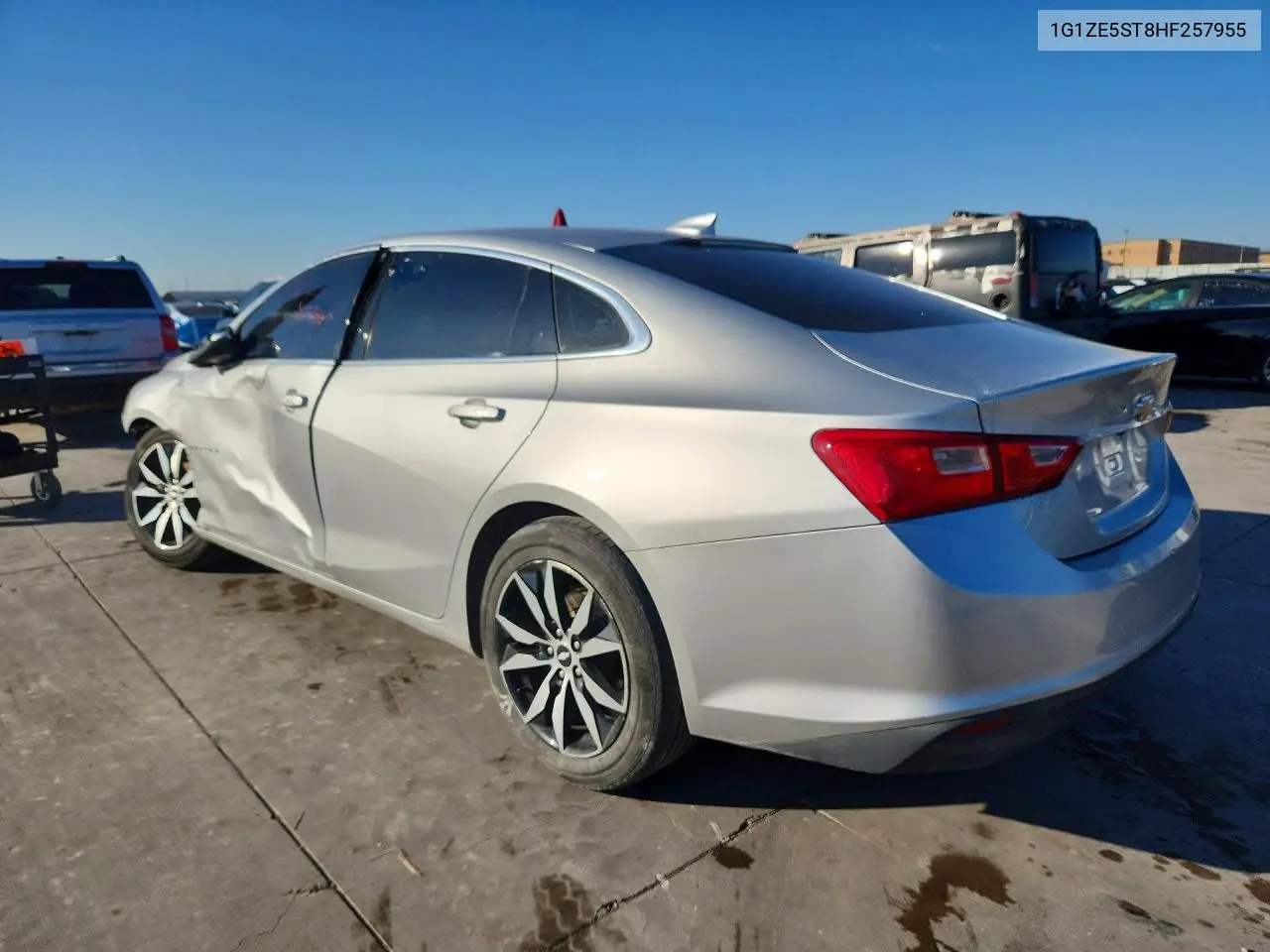 1G1ZE5ST8HF257955 2017 Chevrolet Malibu Lt