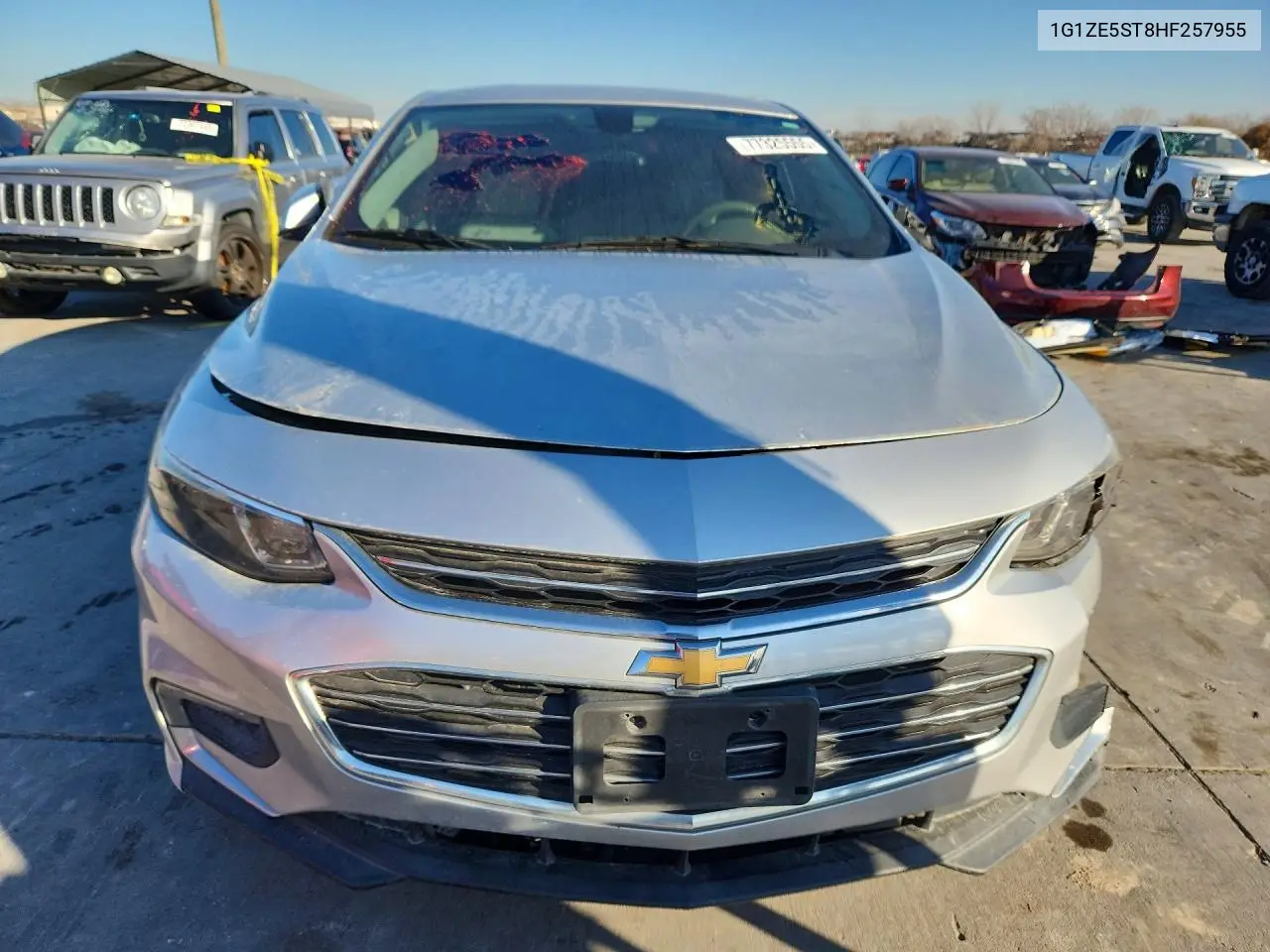 1G1ZE5ST8HF257955 2017 Chevrolet Malibu Lt