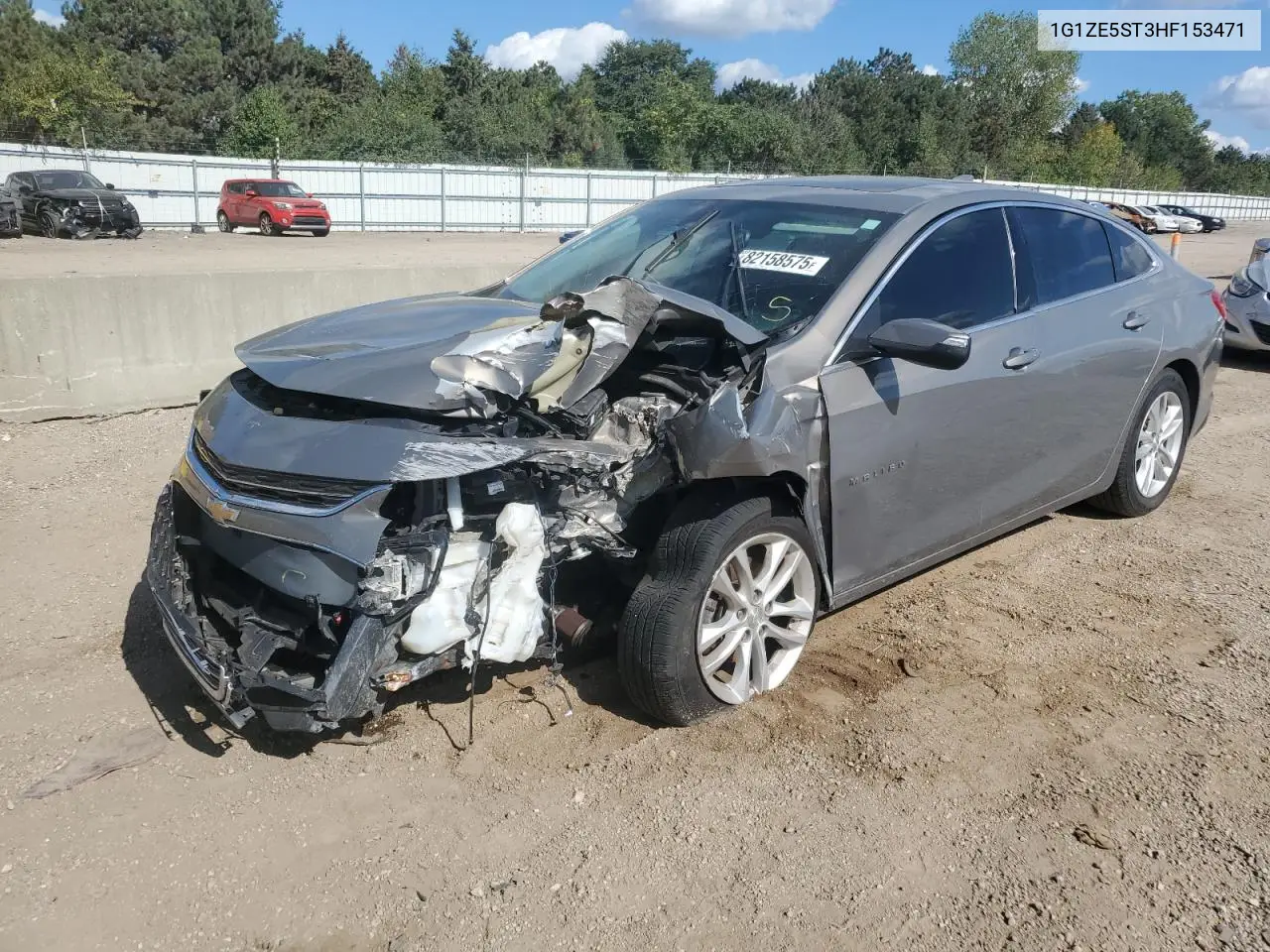 1G1ZE5ST3HF153471 2017 Chevrolet Malibu Lt