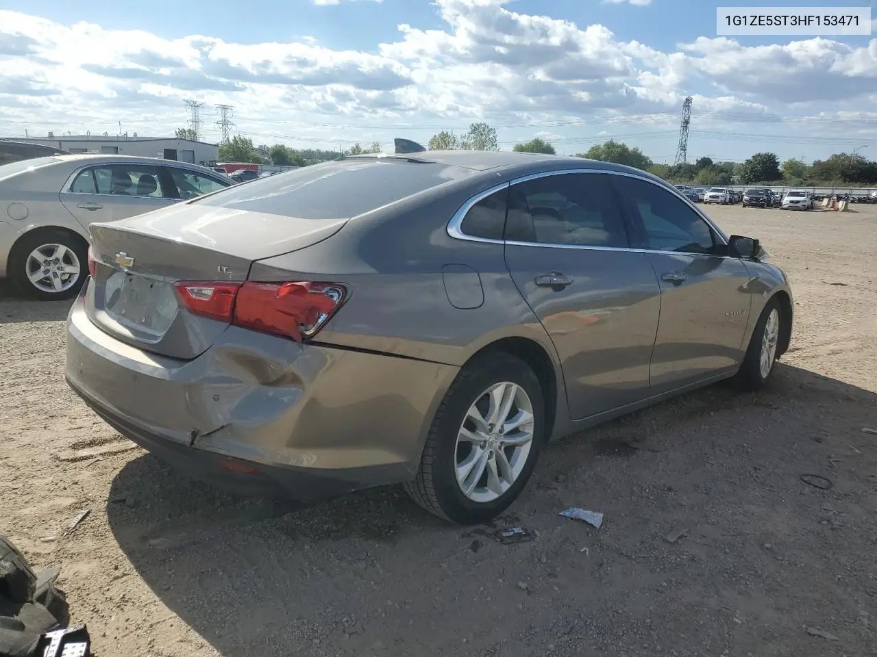 1G1ZE5ST3HF153471 2017 Chevrolet Malibu Lt