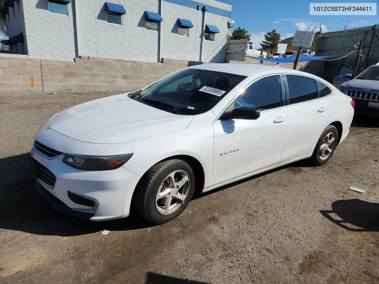 1G1ZC5ST2HF244611 2017 Chevrolet Malibu Ls