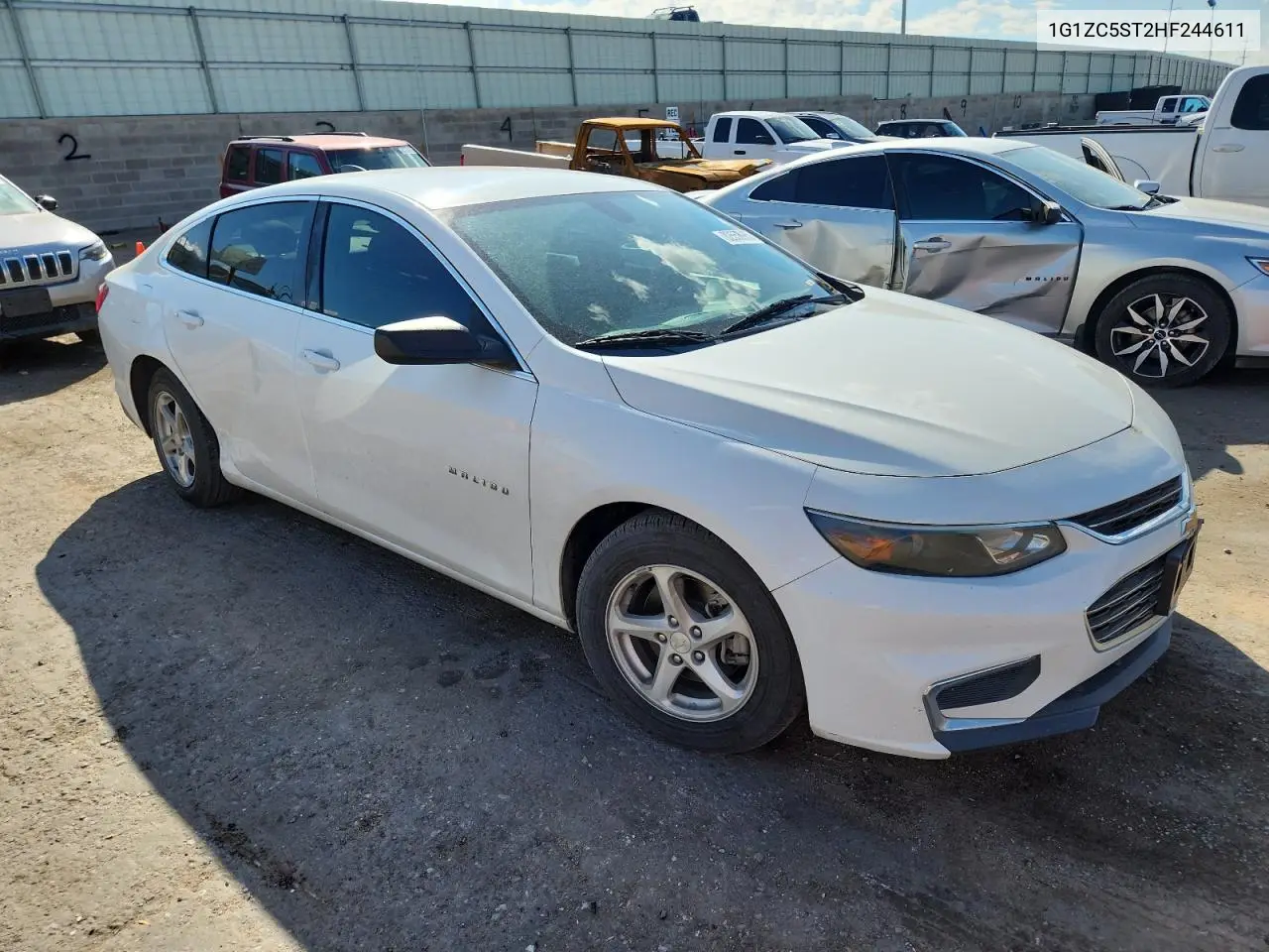 1G1ZC5ST2HF244611 2017 Chevrolet Malibu Ls