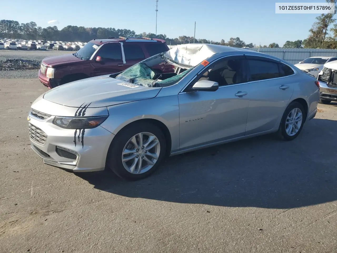 1G1ZE5ST0HF157896 2017 Chevrolet Malibu Lt