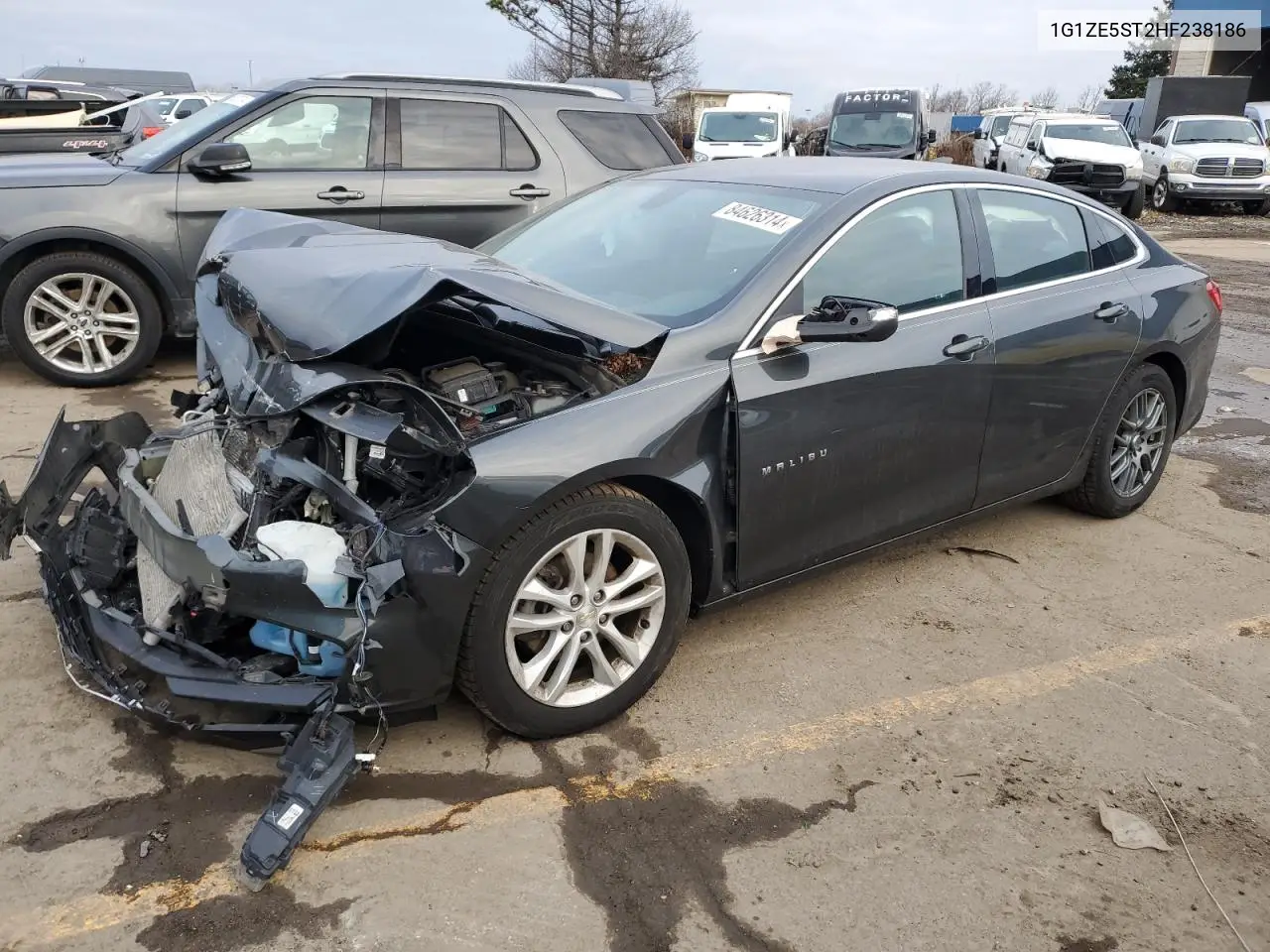 1G1ZE5ST2HF238186 2017 Chevrolet Malibu Lt